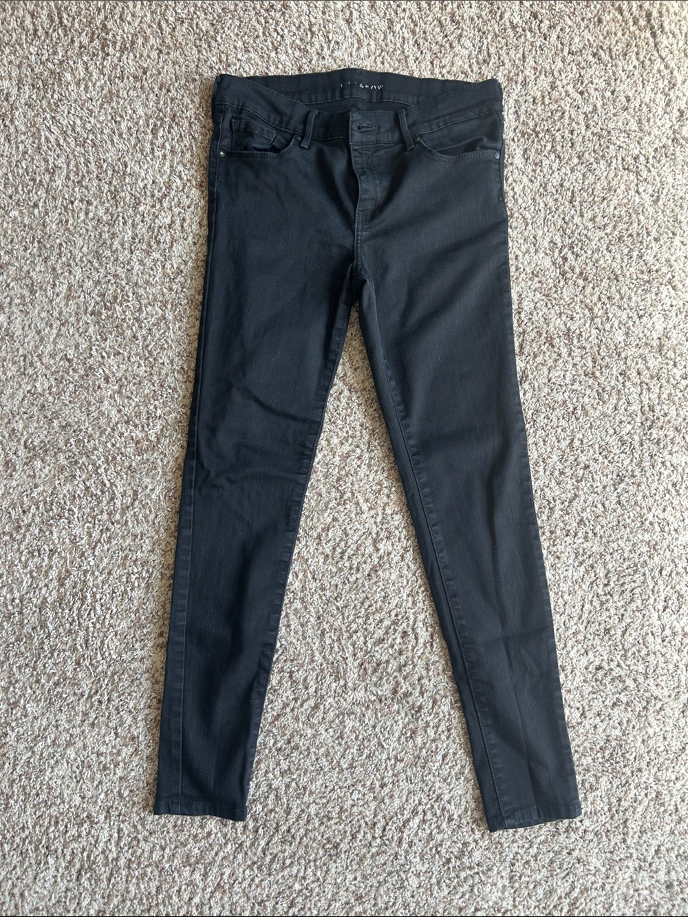 Black Skinny Women's Pants with Slim Fit